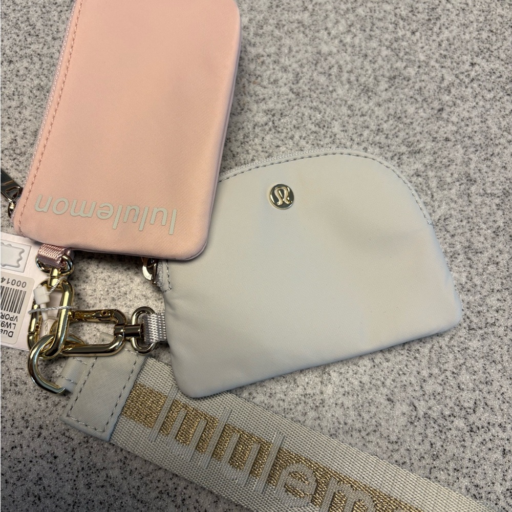 Lululemon dual pouch wristlet
